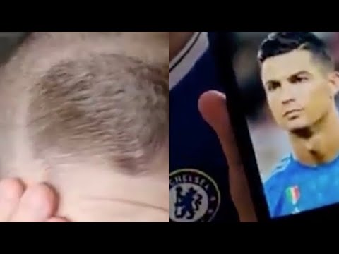 C.RONALDO TIRAŞI İSTEYEN OĞLUNA FENOMEN RONALDO TIRAŞI YAPMAK!