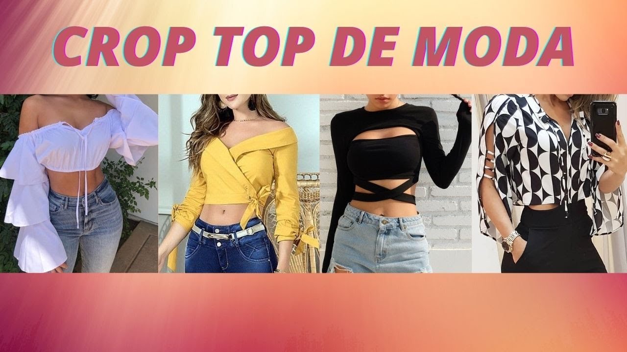 CROP TOP DE MODA 2021 🤩 FASHION CROP TOP 2021