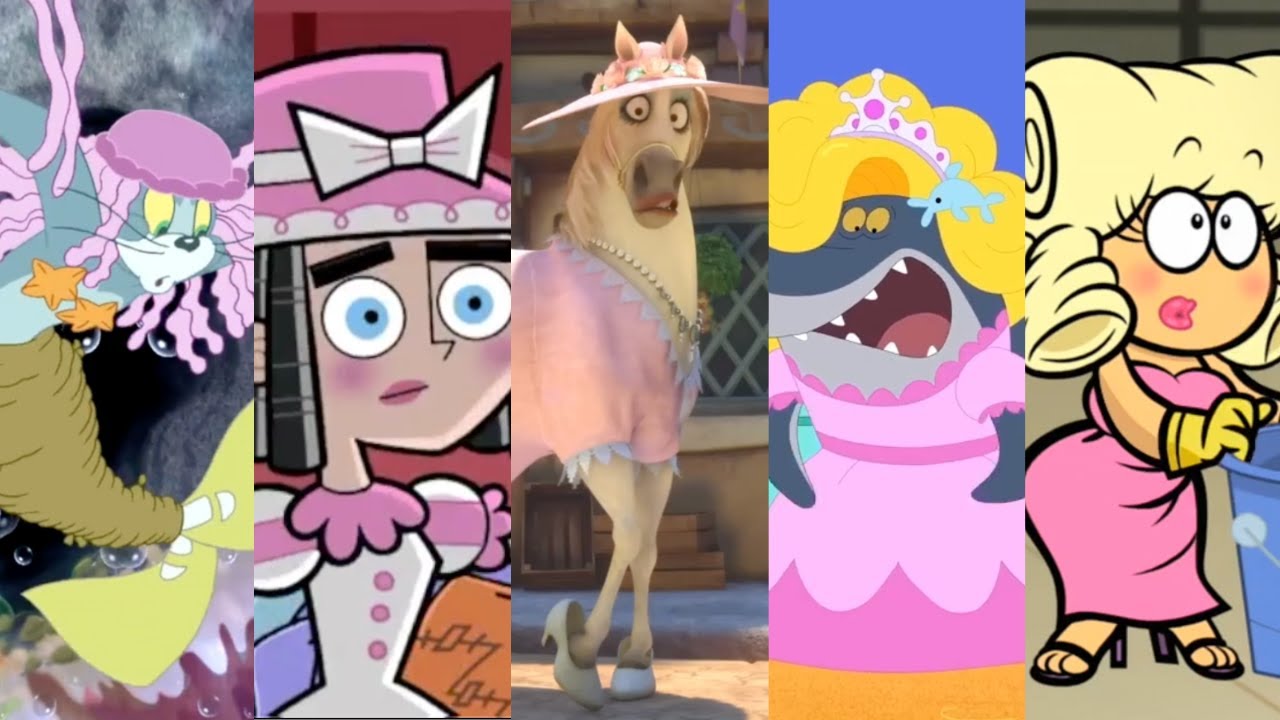 Crossdressing in Cartoons: Unplanned Crossdressing