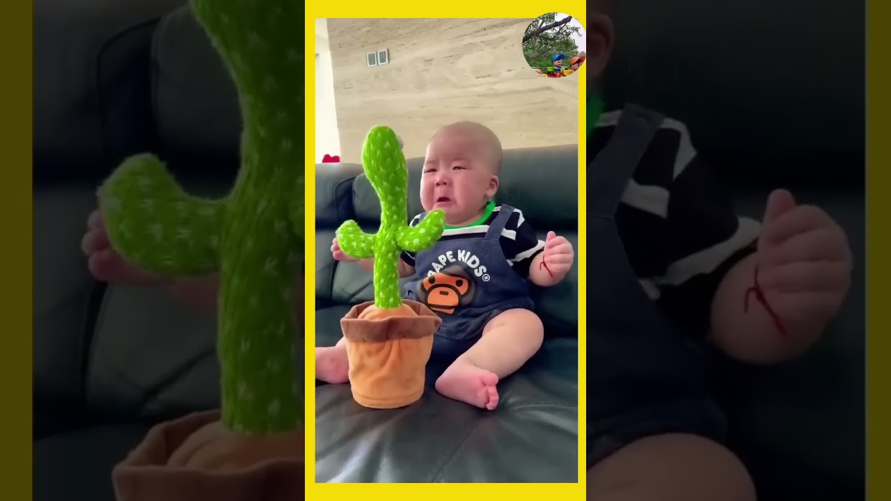 crying baby #shorts #viral #dancing cactus
