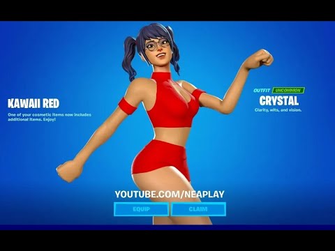CRYSTAL 💎 KAWAII RED | FORTNITE NEAPLAY
