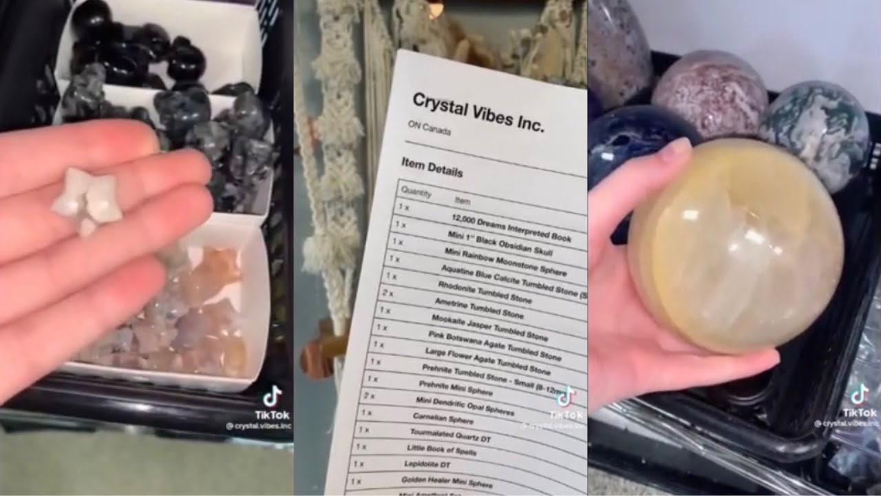 Crystal Vibes Inc | TikTok Order Packing Compilation | Part 2
