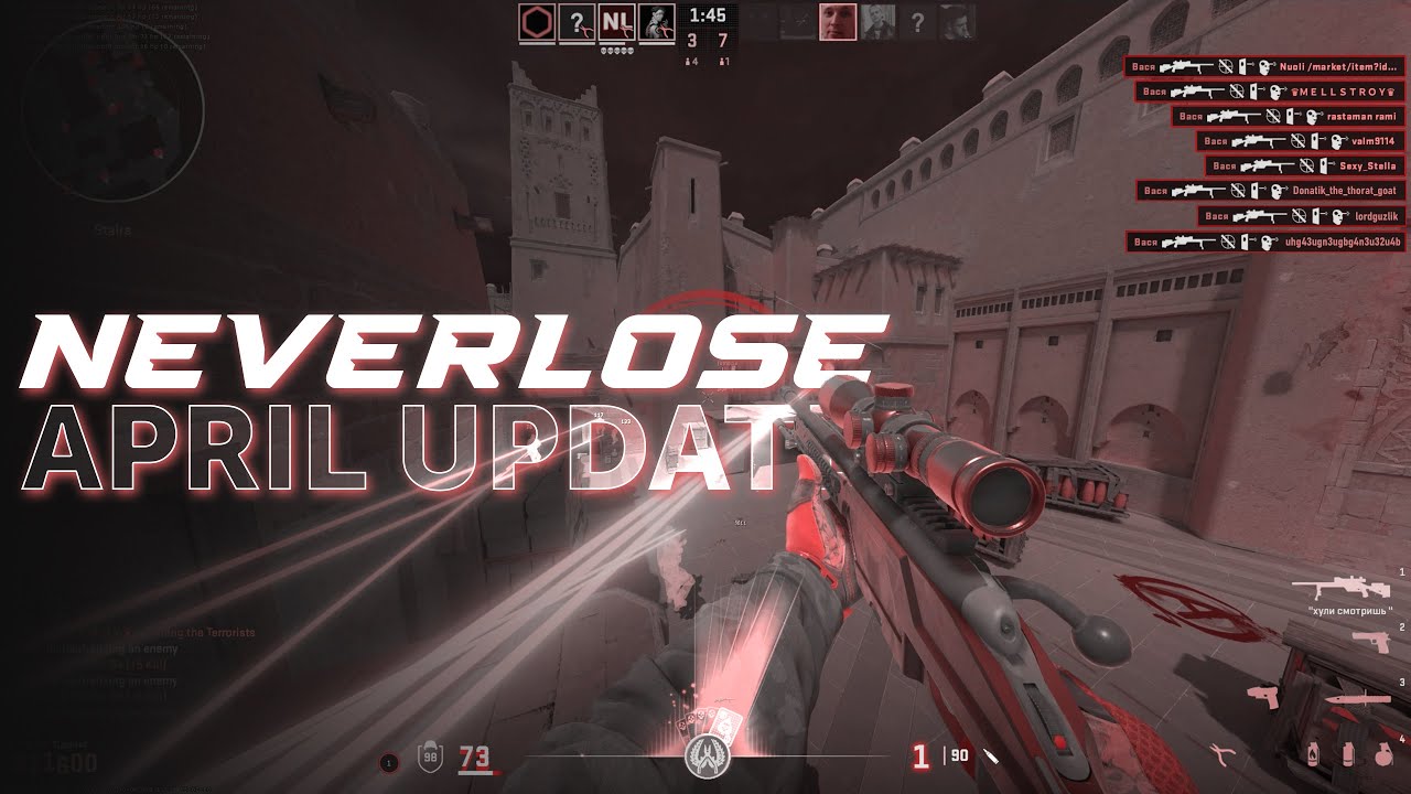 #CS2 HvH with Neverlose April Update (new)