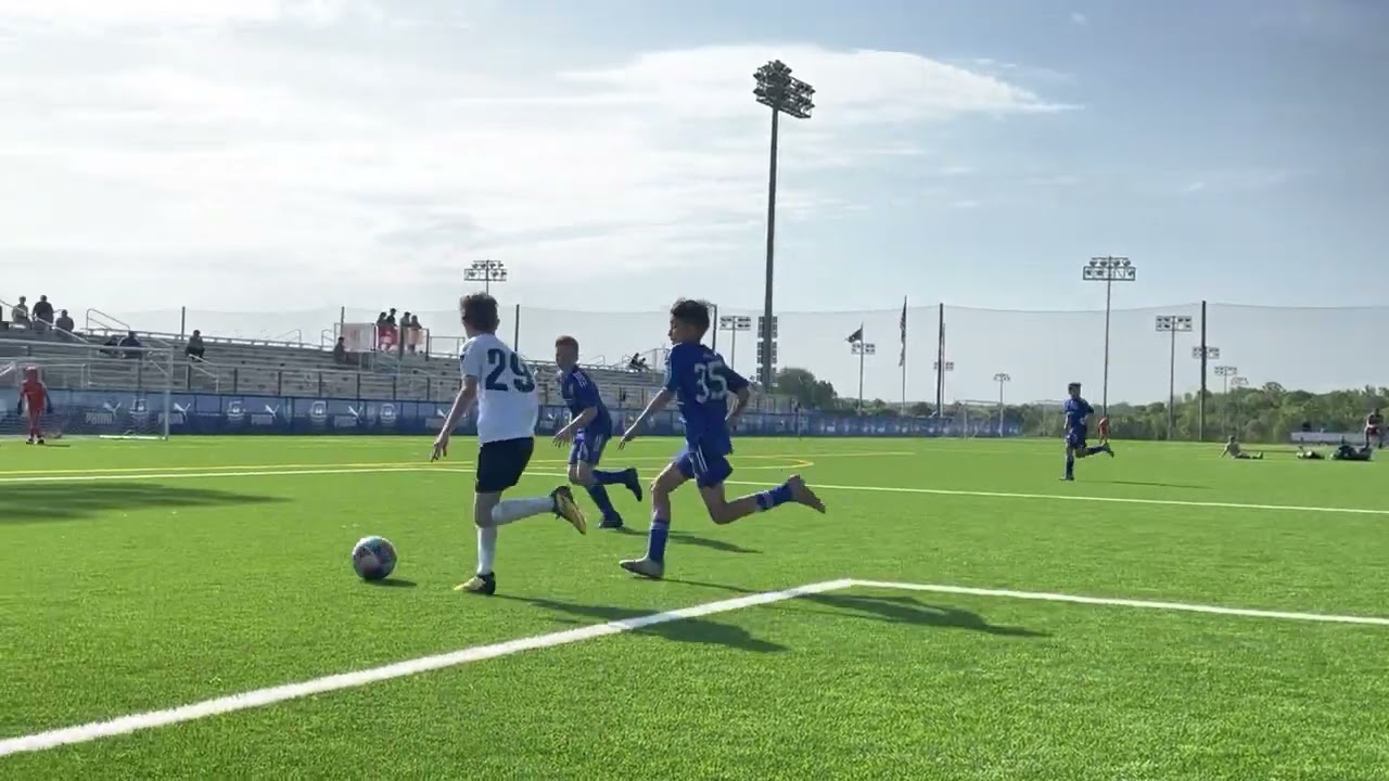 CSA U12 Pre-ECNL Boys South Elite vs CISC North 04/30/22 Final Scored 3-1