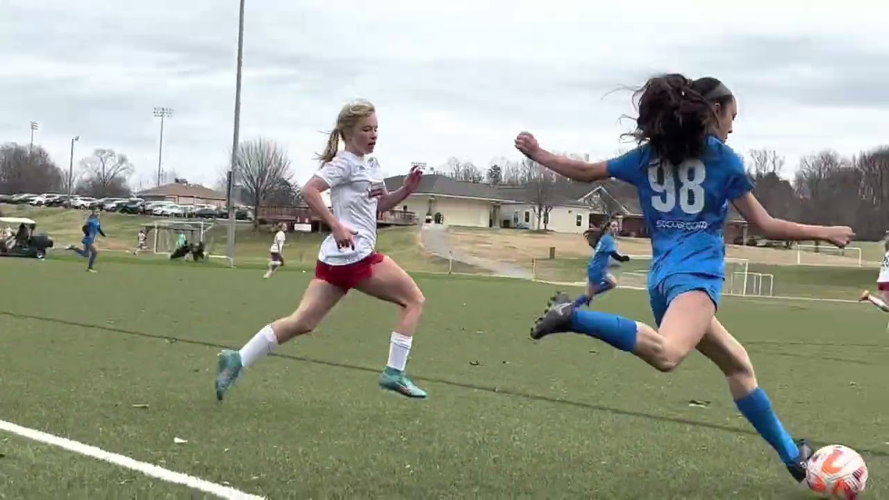 CSA U14 ECNL National Girls vs NC Fusion 12/11/22 Final Scored 11-0