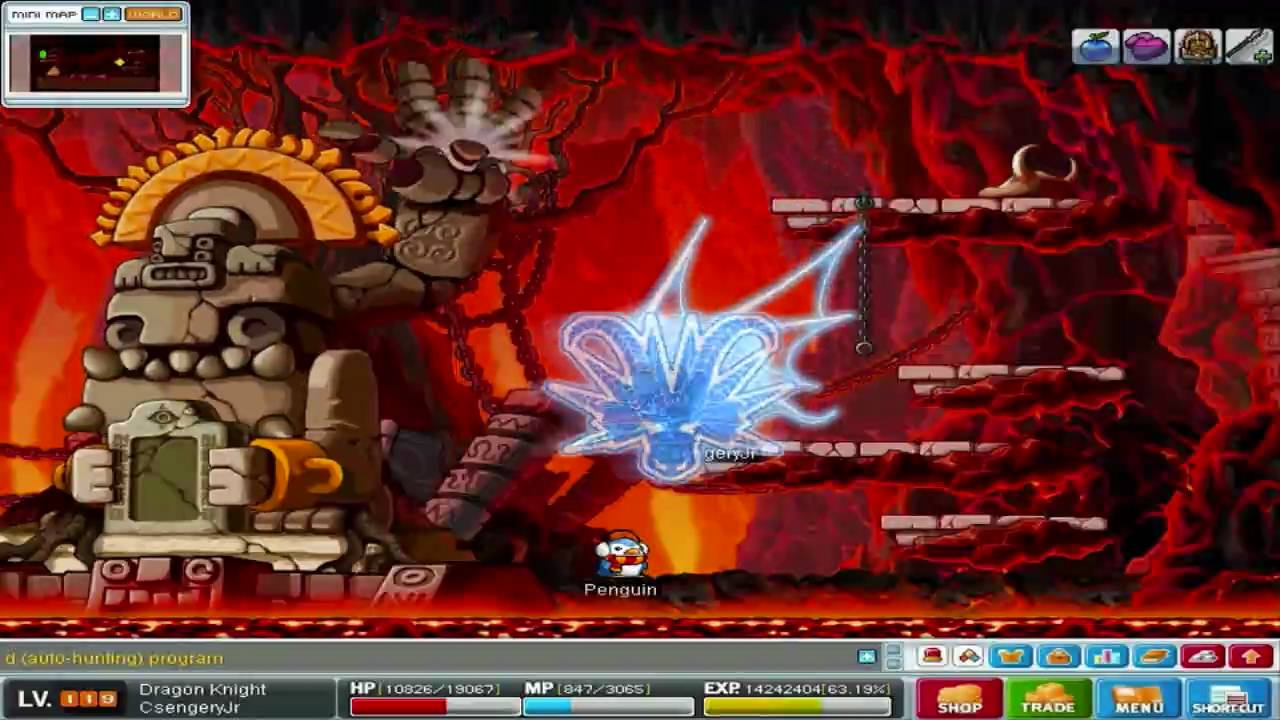 CsengeryJr Zakum Solo at lvl 119