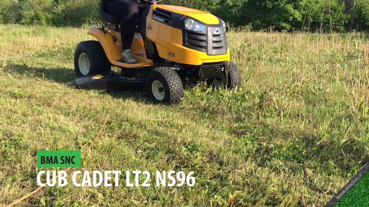 CUB CADET LT2 NS96 - Trattorino tosaerba idrostatico scarico laterale mulching