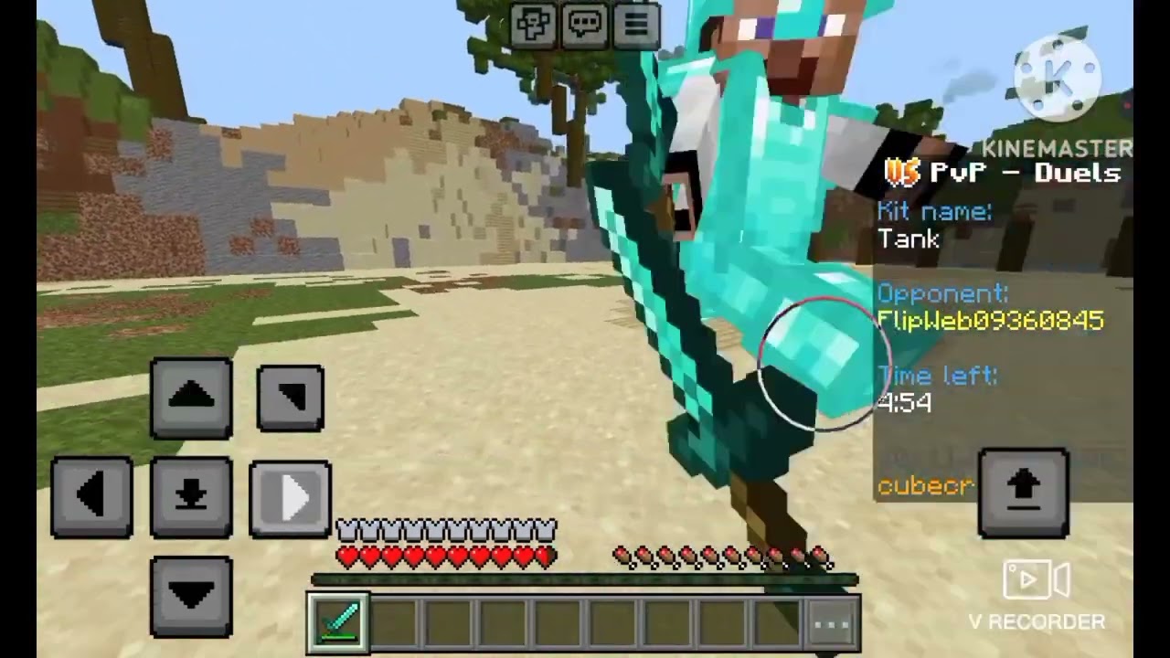 Cubecraft Gameplay #2 (Duels - Battle Arena) - YMPlay