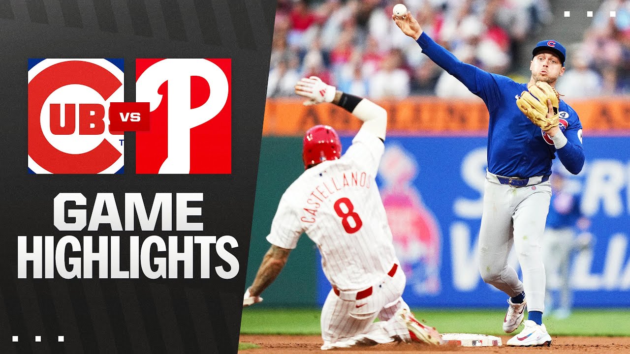 Cubs vs. Phillies Game Highlights (6/9/25) | MLB Highlights
