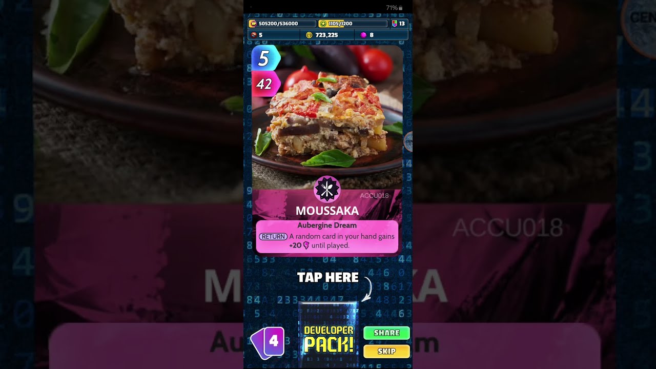 CUE Opening Card Packs
