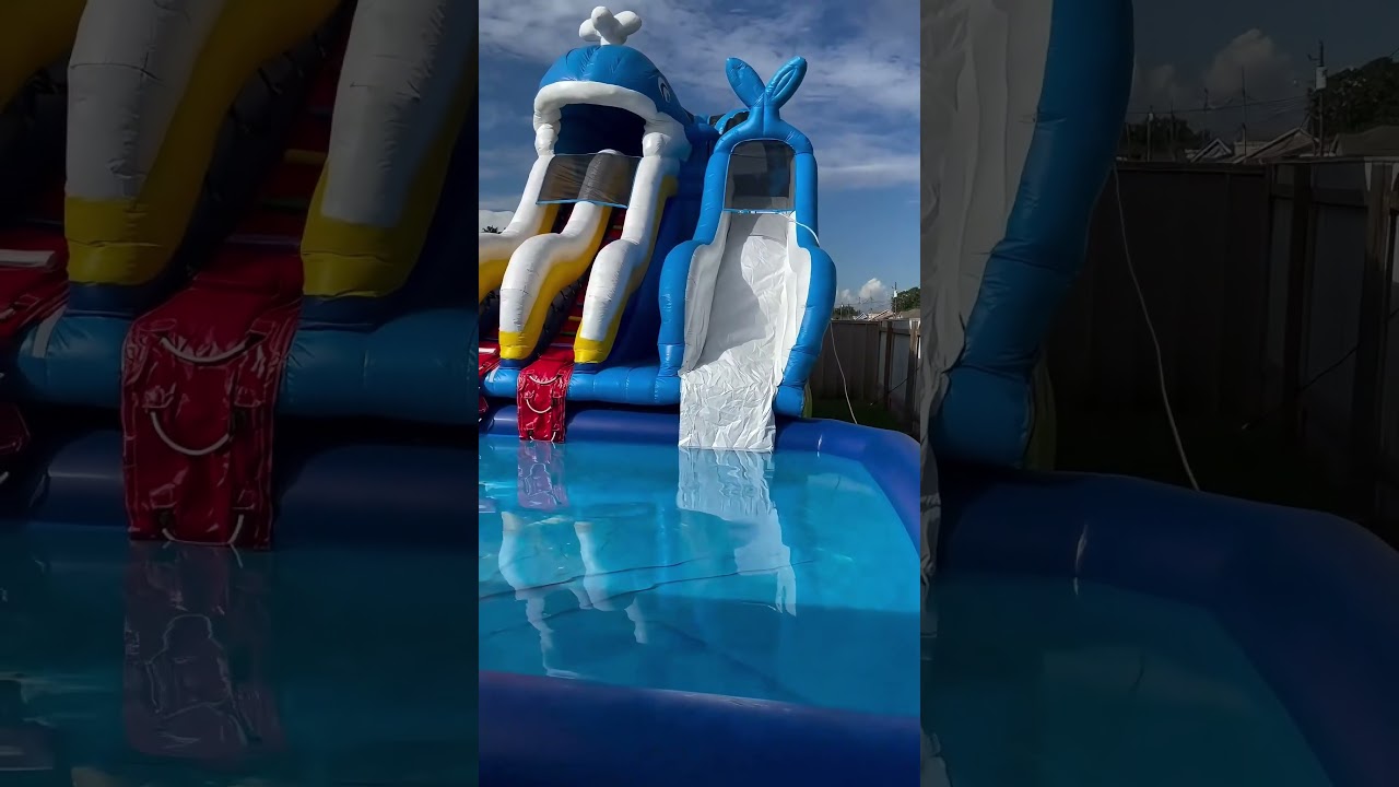 ¿Cuál de estas PISCINAS INFLABLES eliges para pasar un FIN DE SEMANA épico con tus AMIGOS? 🌊#shorts