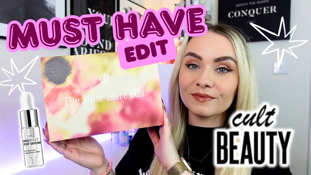 CULT BEAUTY THE MUST HAVE EDIT! UNBOXING ✨ ONLY £40 WORTH £220! 💖 | MISS BOUX