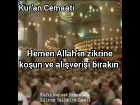 Cuma Günü Namaz İçin Çağrı Yapıldığı Zaman Hemen Koşun!