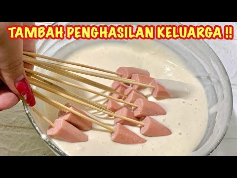 CUMA SOSIS DI GULUNG  JADI TAMBAHAN PENGHASILAN KELUARGA!!