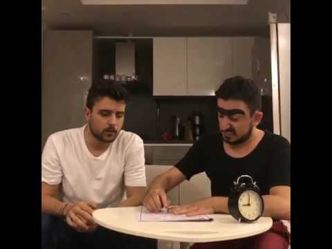 Cumali ceber Cüneyte ders çalıştırıyor 2017