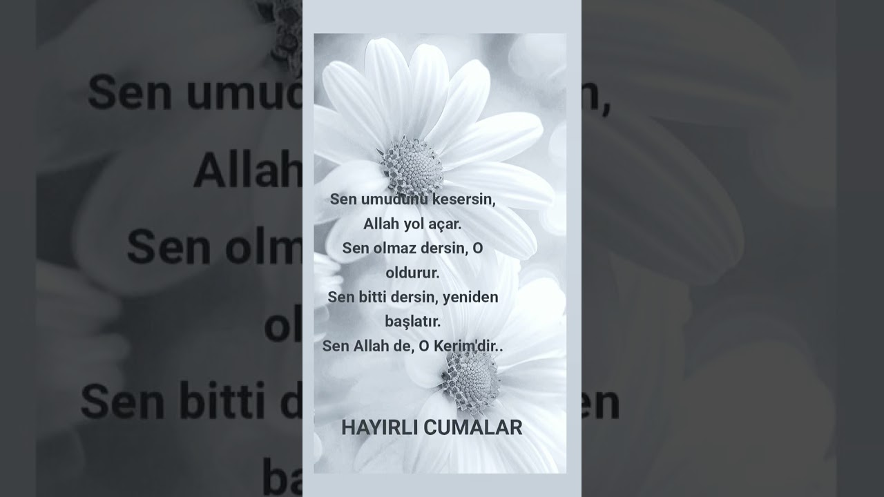 #CUMAMIZ #HAYIRLARA #VESİLE #OLSUN 🙏🥀