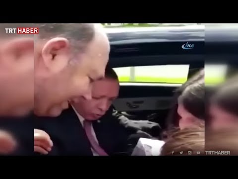 Cumhurbaşkanı Erdoğan çocukların 'Recep Dede' diye seslenmelerine kayıtsız kalmadı