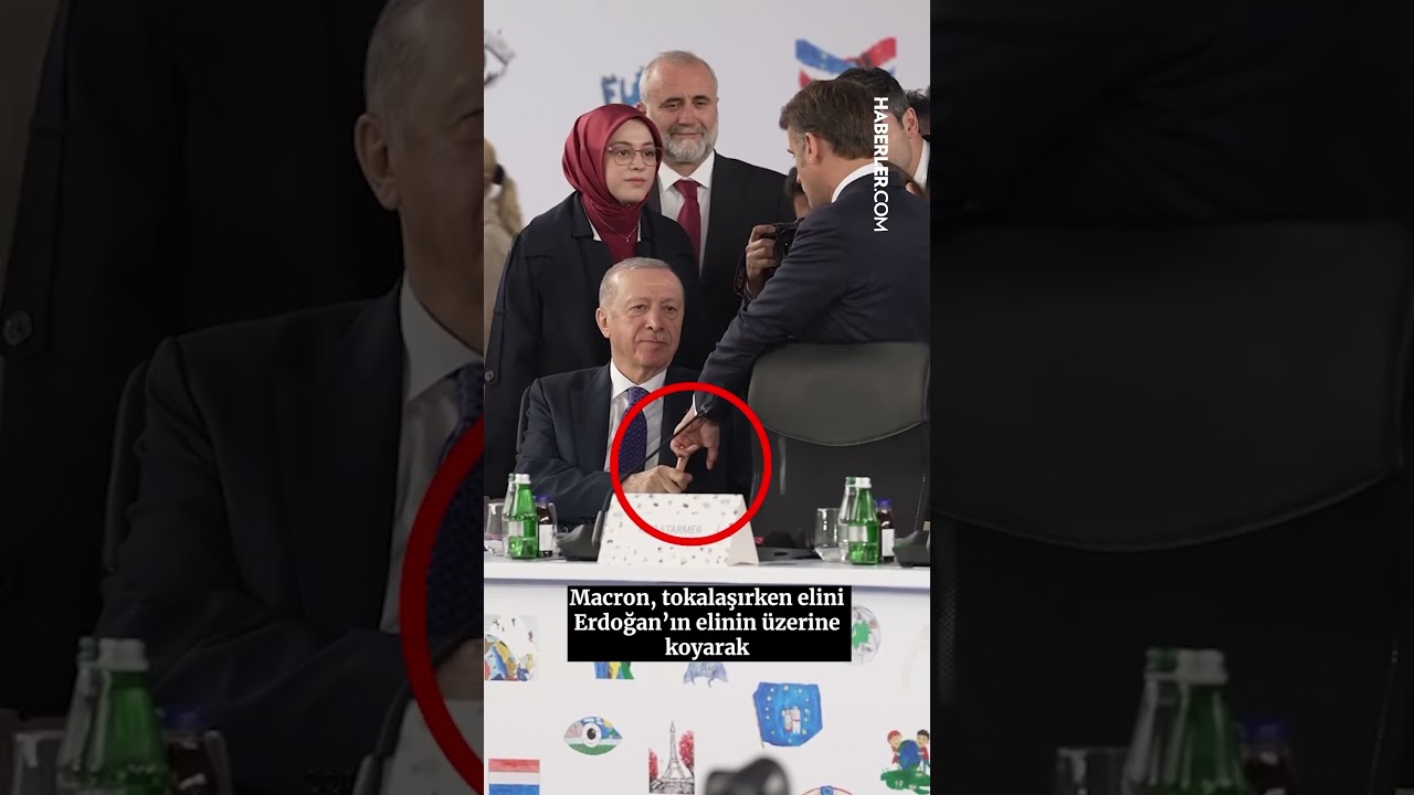 Cumhurbaşkanı Erdoğan, Üstünlük Kurmaya Çalışan Macron'u Tek Hareketiyle Mat Etti