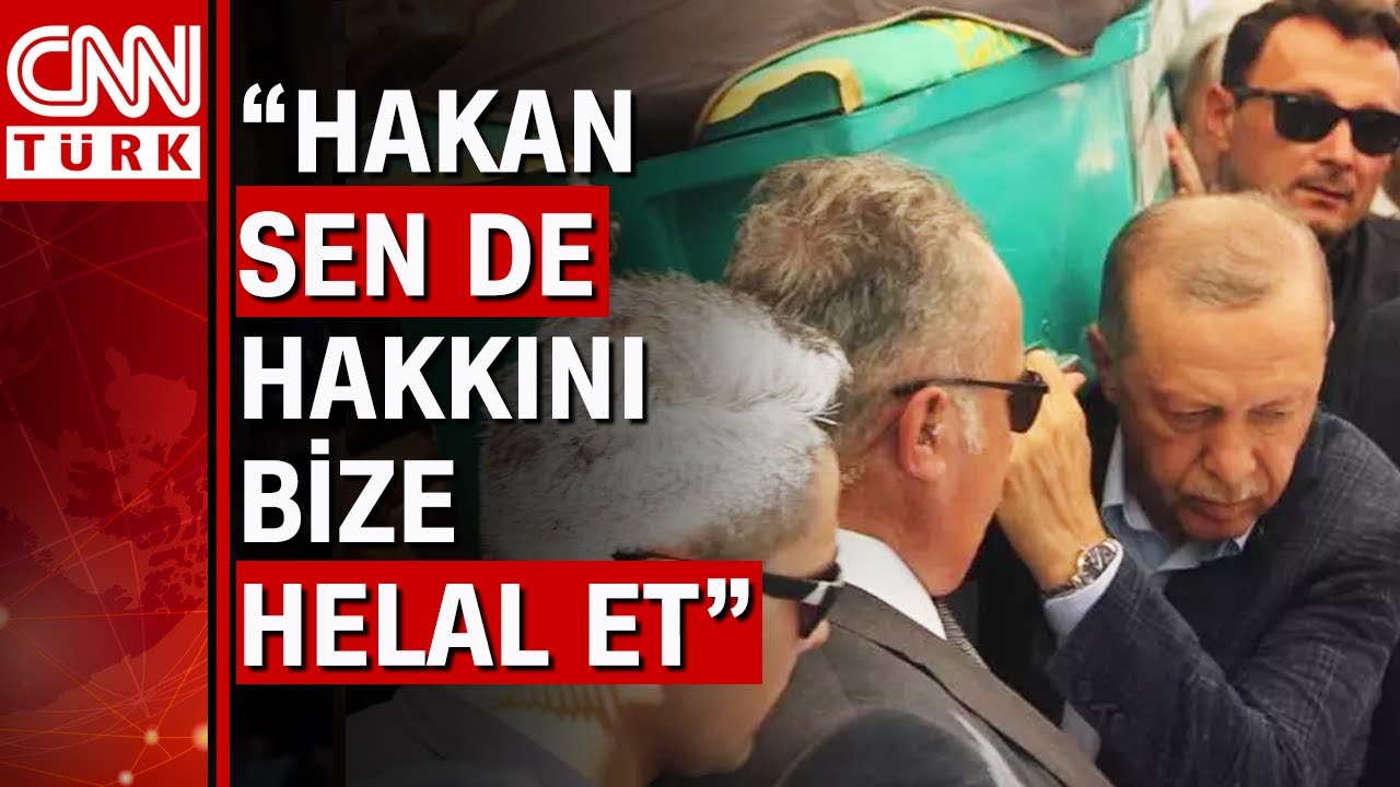 Cumhurbaşkanı Erdoğan yakın dostu Hakan Füzün'e o sözlerle veda etti