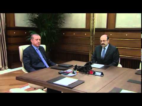 Cumhurbaşkanı Erdoğan, YÖK Başkanı Saraç’ı Kabul Etti.