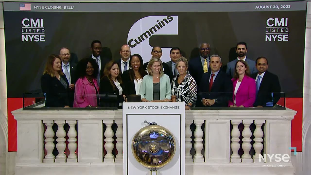 Cummins Inc. (NYSE: CMI) Rings The Closing Bell®