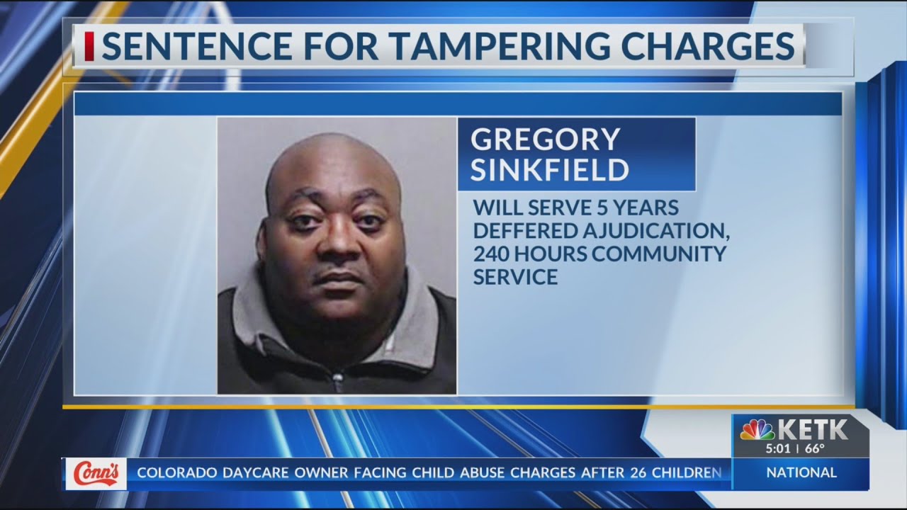 Cuney police chief pleads guilty to tampering charges