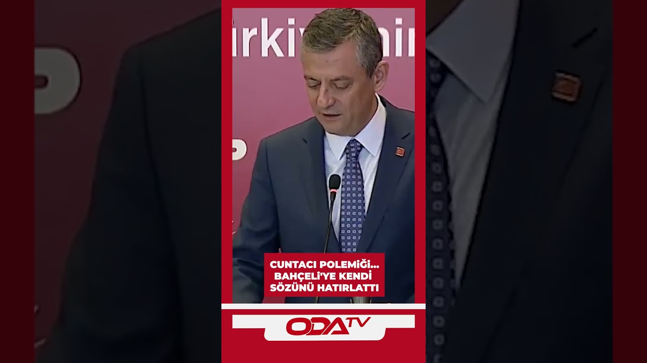 Cuntacı polemiği... Özel, Bahçeli'ye kendi sözünü hatırlattı #shorts #keşfet