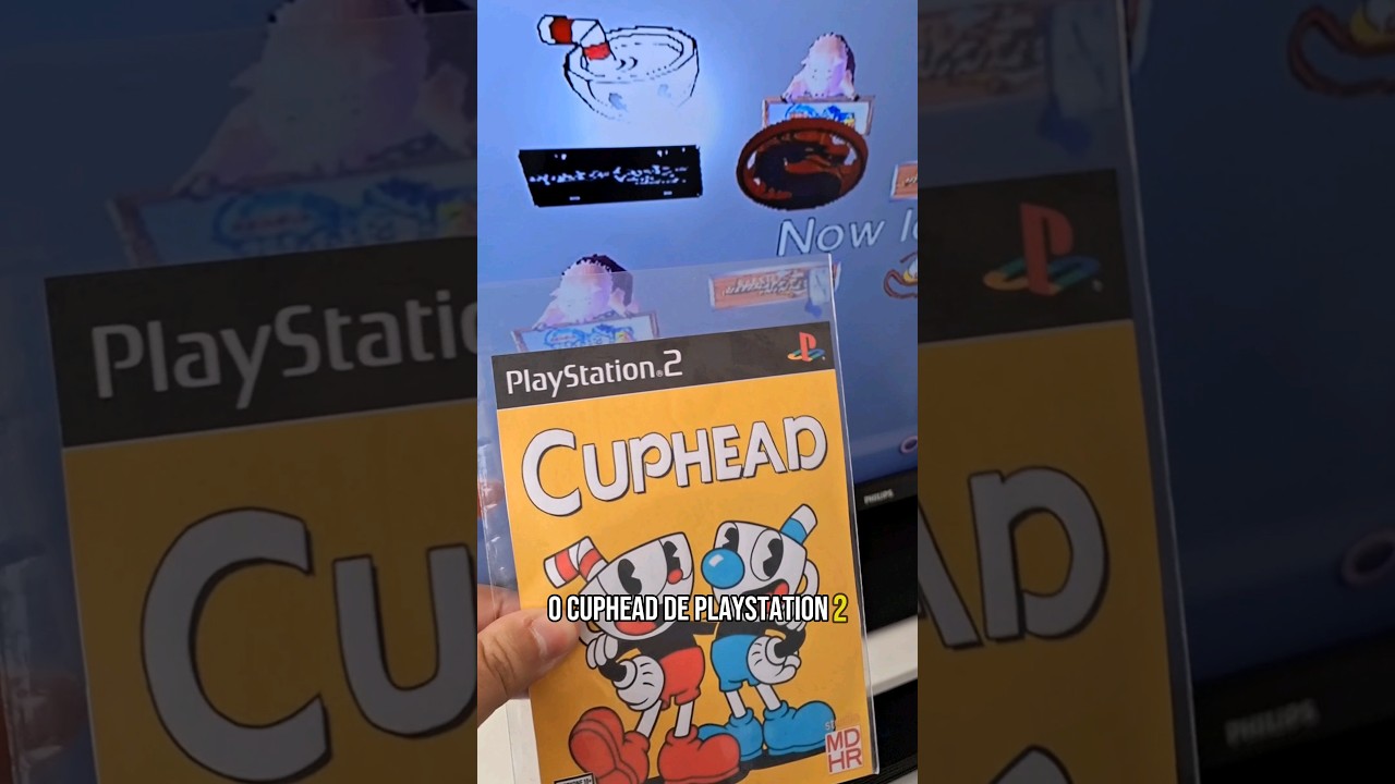 CUPHEAD DE PS2 esconde um SEGREDO no Memory Card #cuphead #ps2 #shorts