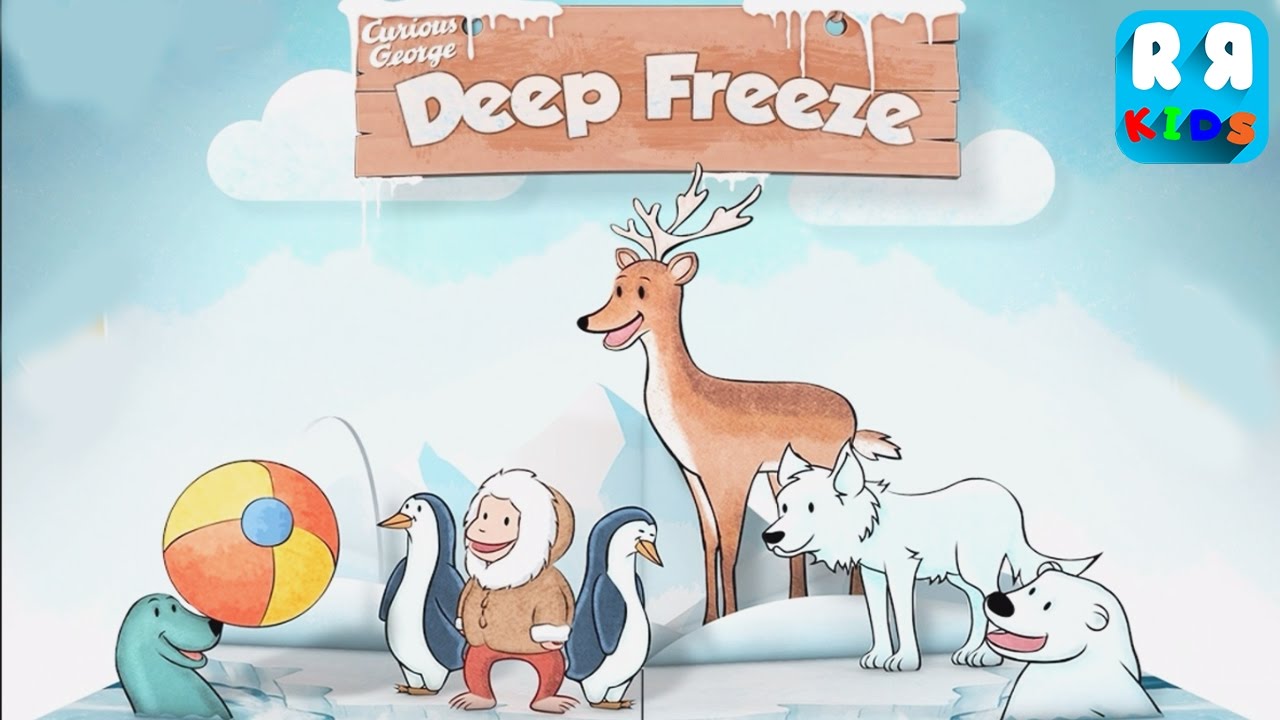 Curious George: Zoo Animals - Deep Freeze - Best Apps for Kids | Educational