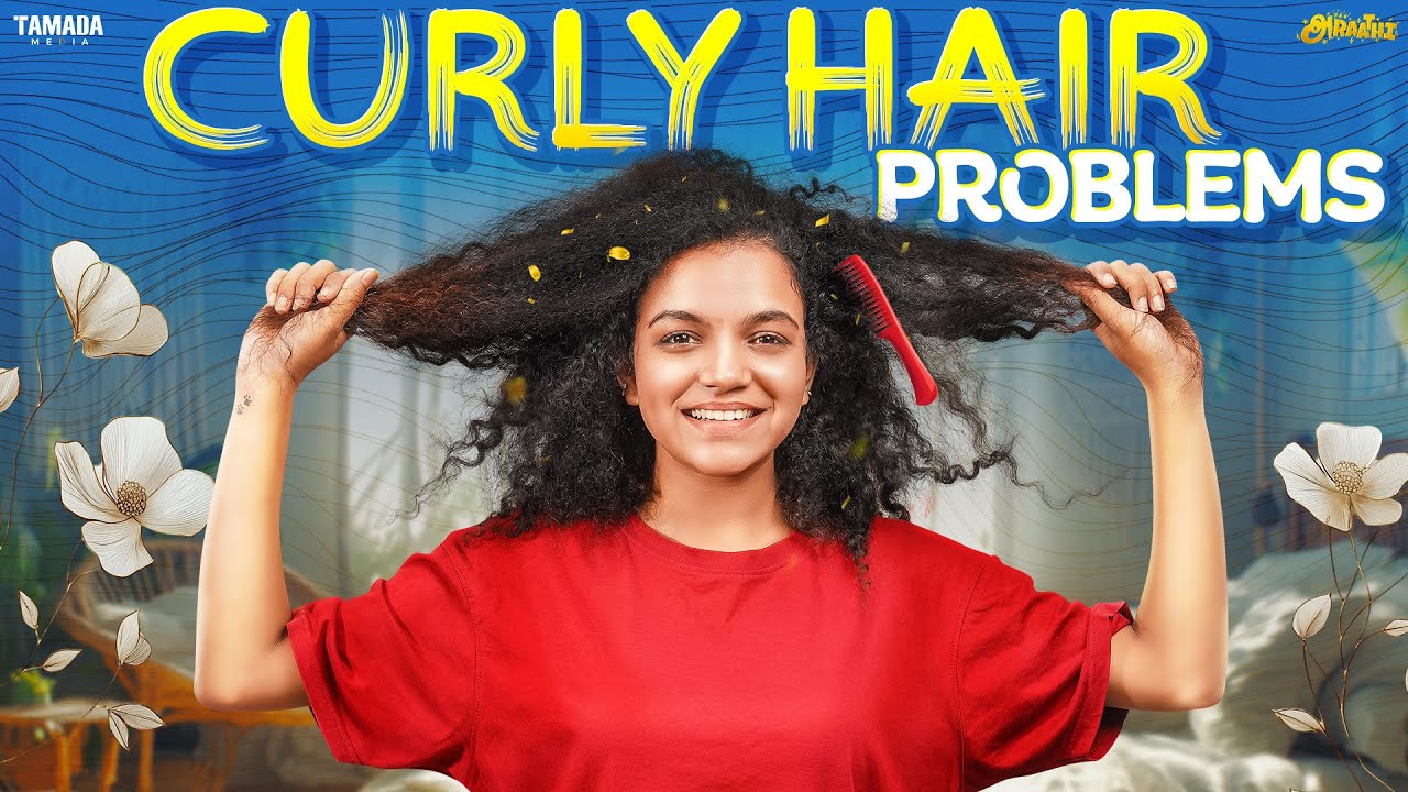 Curly Hair Problems 😩💇‍♀️ || ft.Archana || @AraathiOfficial || Tamada Media