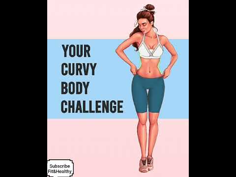 Curvy body workout | Body curves workout at home | #shorts #curvy #curvymodel  #curves