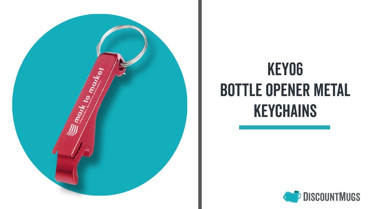 Custom Bottle Opener Metal Keychains