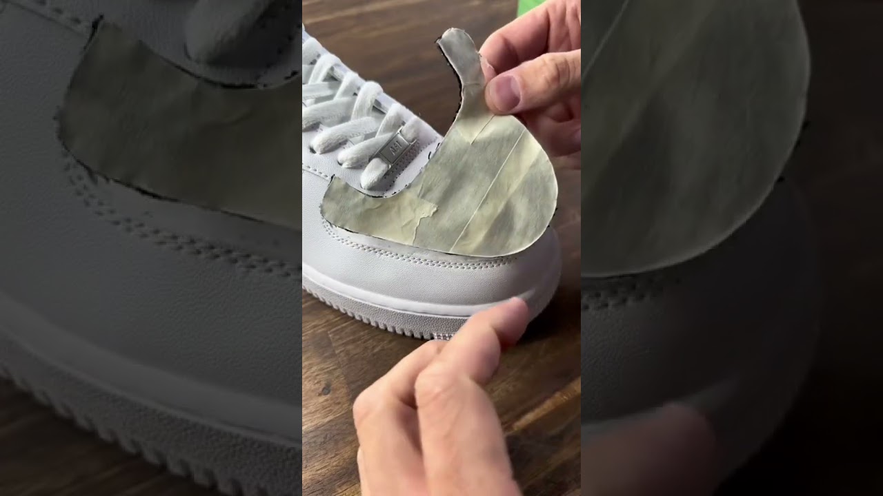 Custom Dior Air Force 1s 👀 (via gagekrew/TT) #shorts