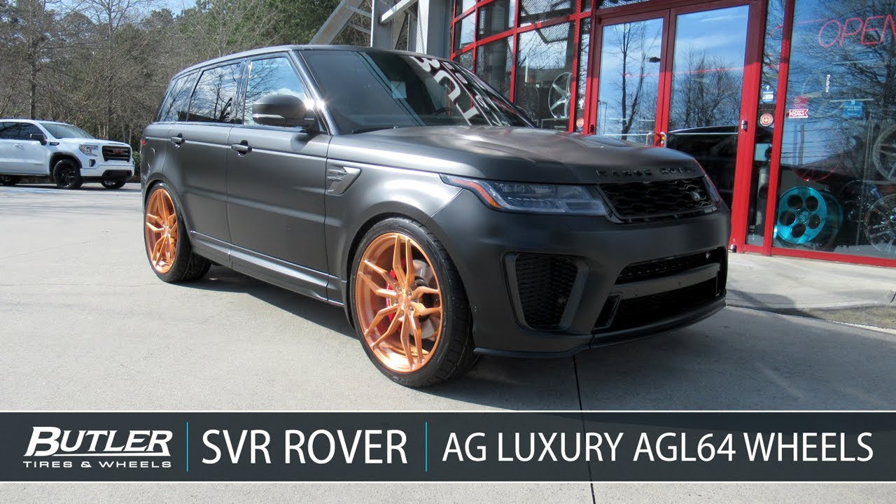Custom Range Rover Sport SVR Carbon Edition |  24in AG Luxury AGL64 Wheels | Butler Tire