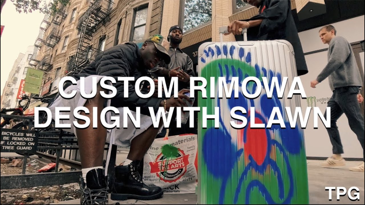 Custom Rimowa design with Slawn