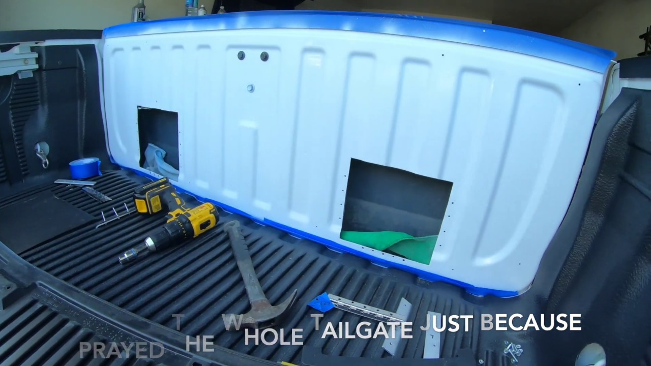 Custom Tailgate Storage on my 2008 GMC Sierra
