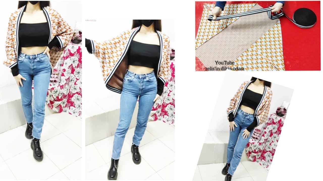 CUT AND SEW PRACTICAL SALAS CARDIGAN.... Sew in 5 minutes