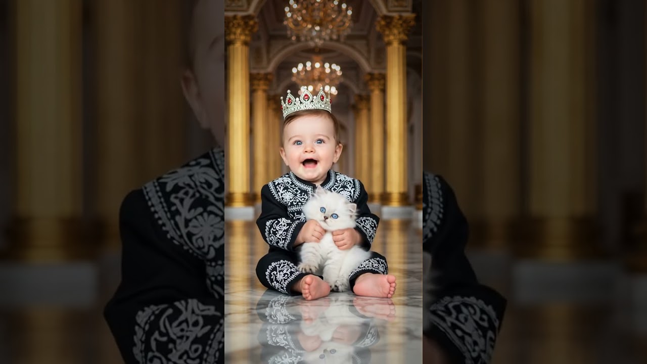 Cute ai baby reciting Nazm #baby #catshorts #aicat #cat #islamicshorts #onlinequranicinstitute