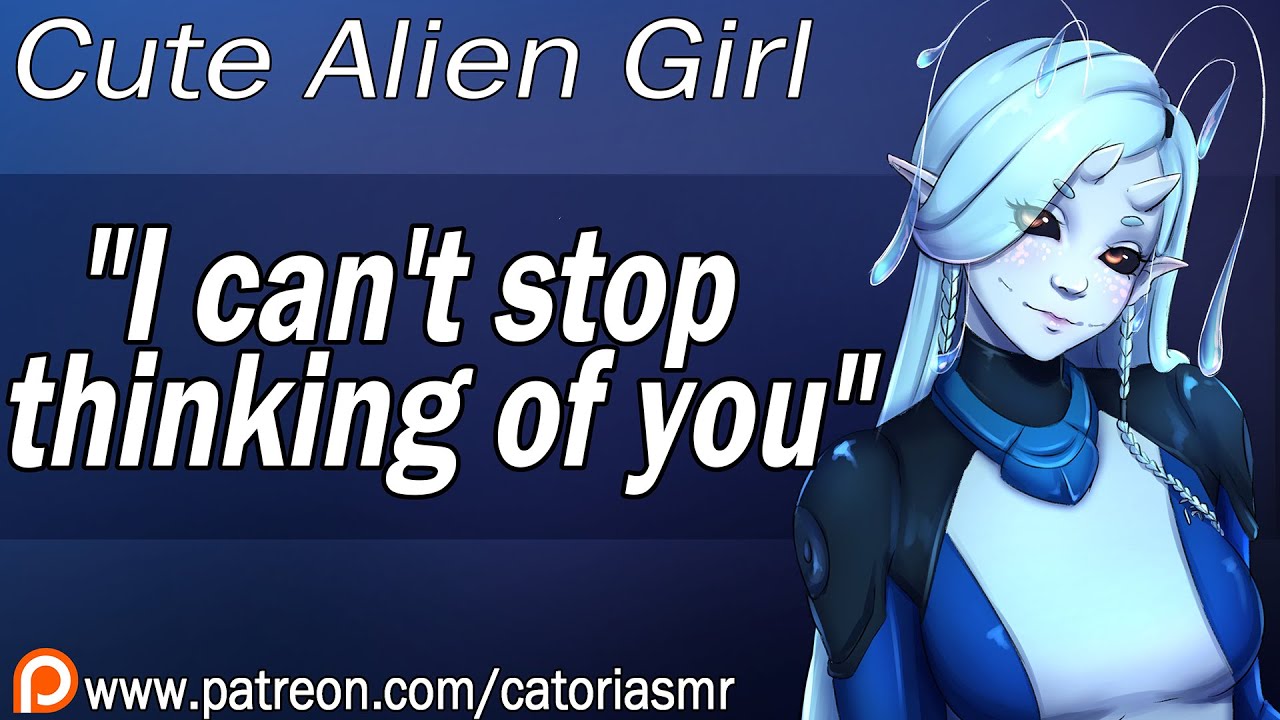 Cute Alien Girl Wants to be with You [ASMR Roleplay] [Strangers to More]