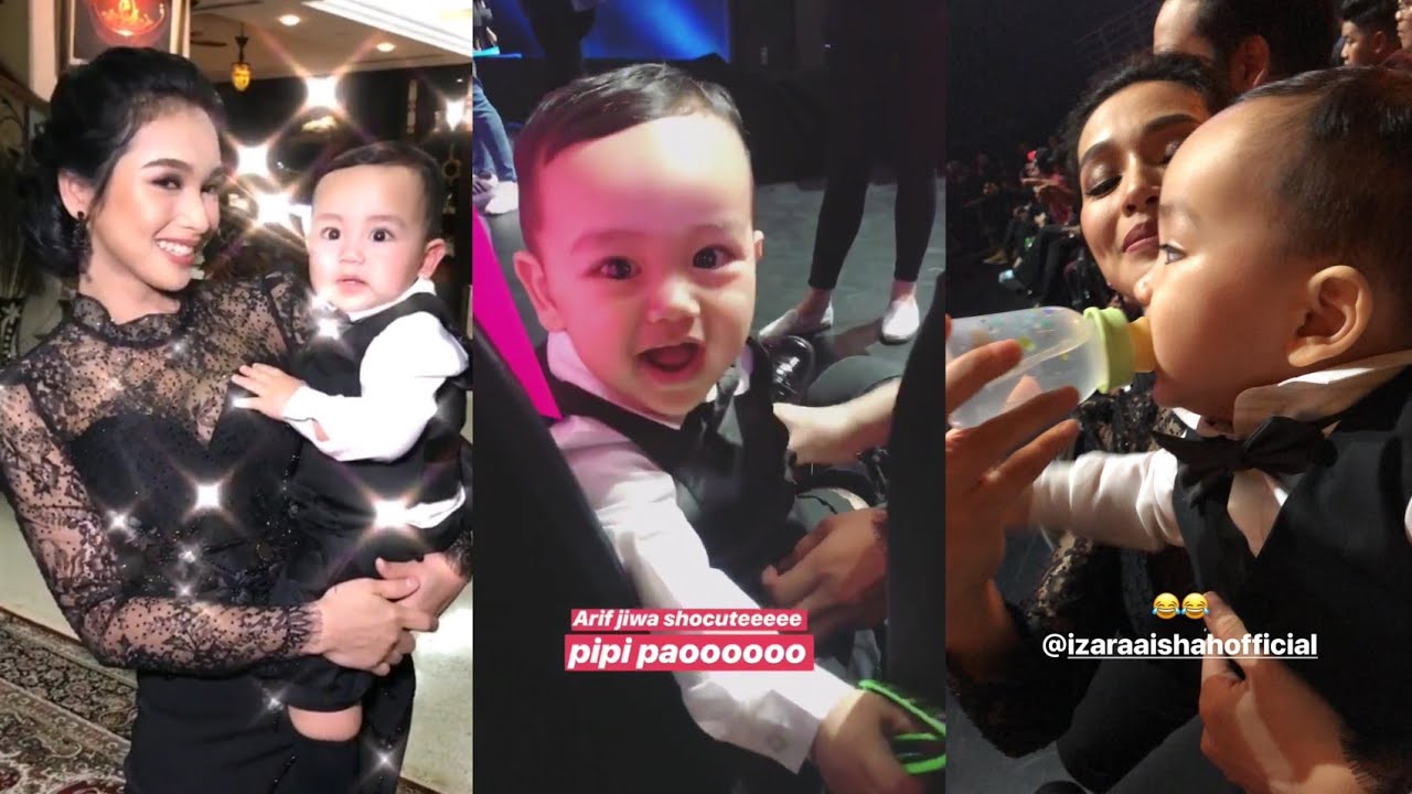 Cute! Arif Jiwa jadi tumpuan di Anugerah MeleTOP Era AME 2018