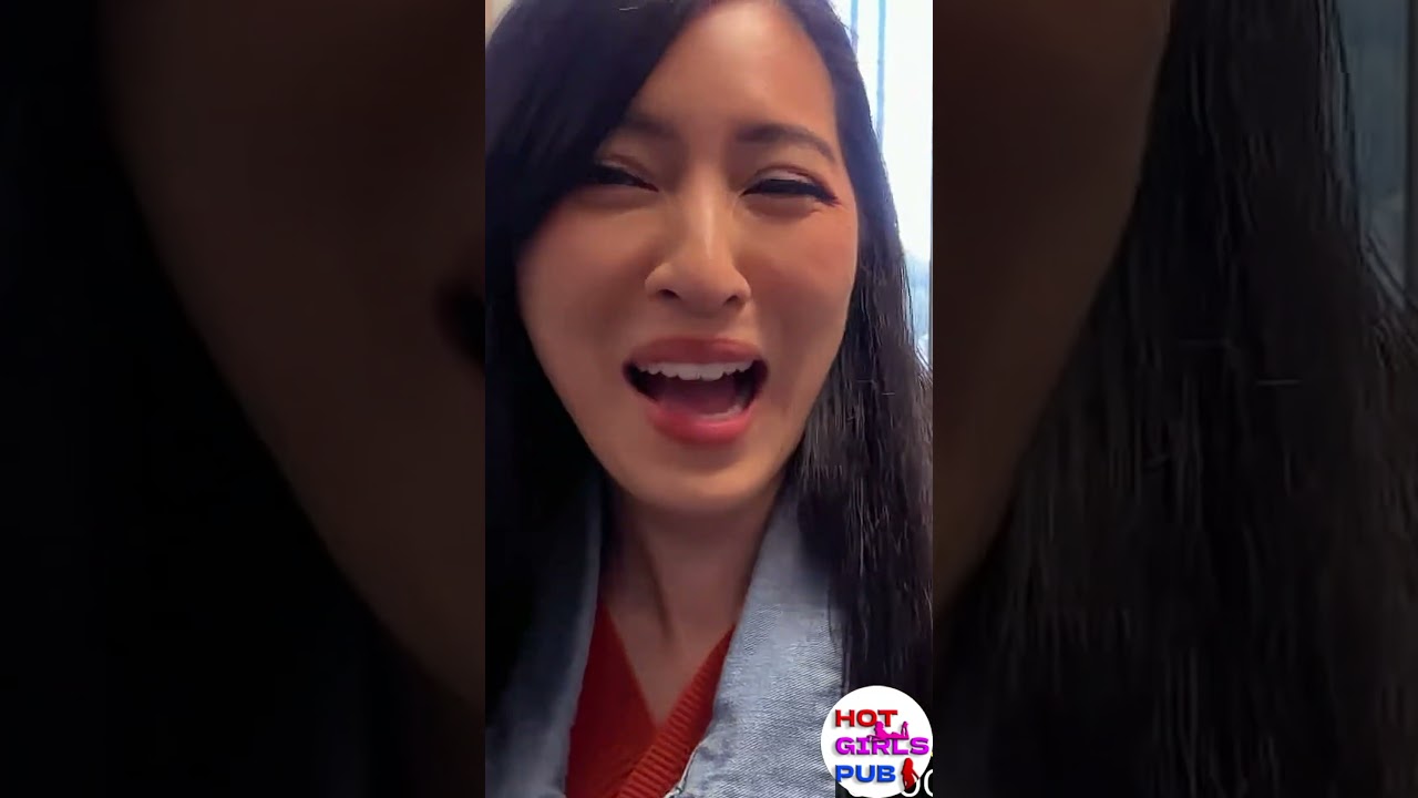 Cute Asian Farting On The Elevator!