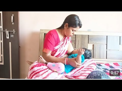 cute baby feeding vlog