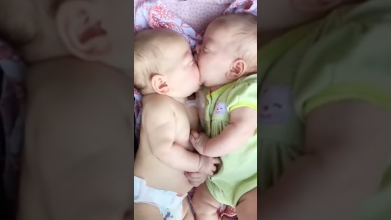 cute baby kiss #shorts