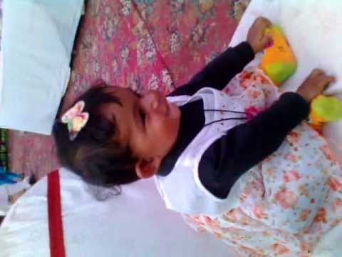 Cute Baby Maria at Marriage Ceremony April, 2012