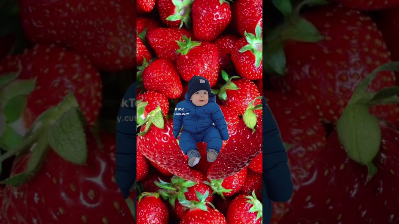 #cute #cutebabyshorts 🍉🍒🍓🍅