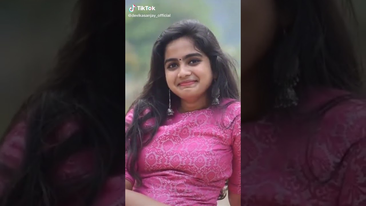 Cute devika sanjay tiktok video