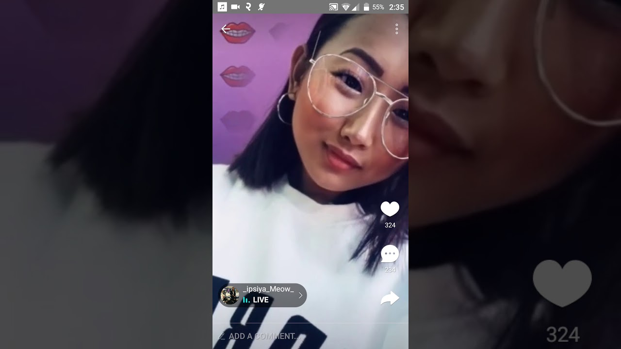 Cute girl open bra nii Bigo live