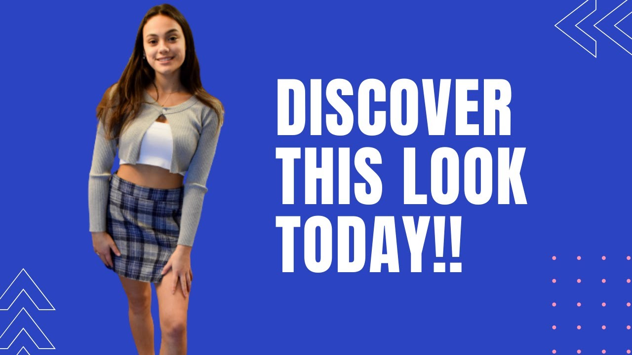 Cute Mini Skirt For Teens | Super Trendy Looks!