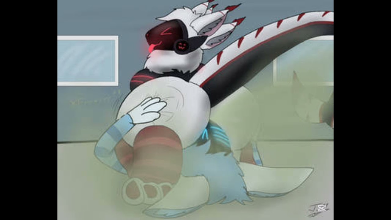 Cute Protogen farting~ ❤️🤍