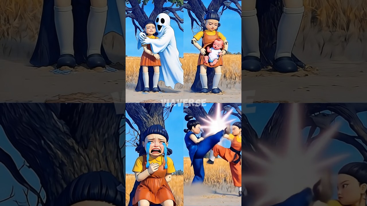 Cute Squid Game Doll Ruined by AI Part 18